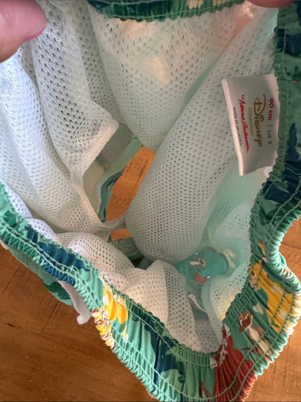 The Lion King Kids Swim Shorts with Jungle Print